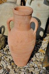 Blumenkübel,Vase,schlichte Form,Spanien,Handarbeit,ca 25cm 