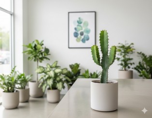 Euphorbia ingens,kräftige sukkulente Pflanzen,schön verzweigt,ca.20cm,12er Topf 