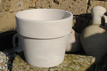 Tontöpfe,Pflanztöpfe,Terracotta granit hell,Größen wählbar,deutsche Qualität 