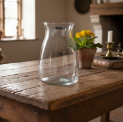 Glasvase,Tina Vase,Ritzenhoff&Breker,20cm,modern,schlicht,Klarglas 