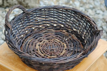 Weidenkorb, Weidenschale,naturbelassen 27cm