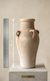 Amphore mit 4 Henkeln,Terracotta,Tunesische Handarbeit,40cm hoch 