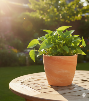 Übertöpfe,naturbelassen,hübsche,schlichte Form,2 schöne Farben wählbar,23cm Ø 