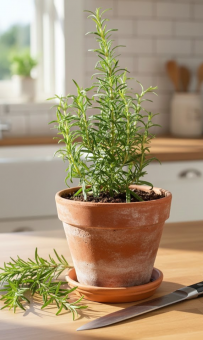 Rosmarinus officinalis,Gewürzpflanze,Küche,Garten,Kräuterpflanze,winterhart,30cm 